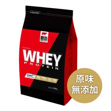 【紅牛官方直營】聰勁即溶乳清蛋白-原味無添加(3公斤)