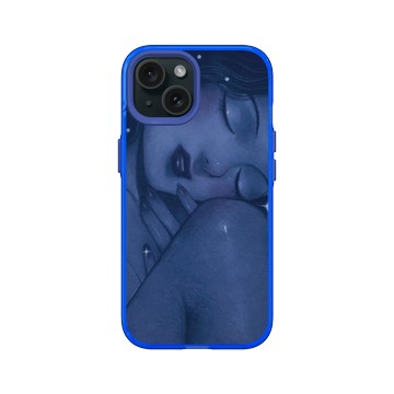 iPhone 15 Clear 激光藍 - Janice Sung - 暮光