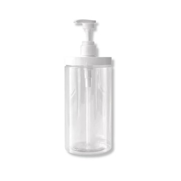 一般分裝瓶 大口徑分裝瓶 1200ml-贈分類貼紙 (洗衣精分裝瓶 按壓式分裝瓶 沐浴乳分裝瓶 分裝瓶 多功能按壓瓶)