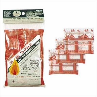 ＣＡＰＴＡＩＮ　ＳＴＡＧ（キャプテンスタッグ） ファイアジェントパック燃料（着火剤）３０ｇ　１０個組