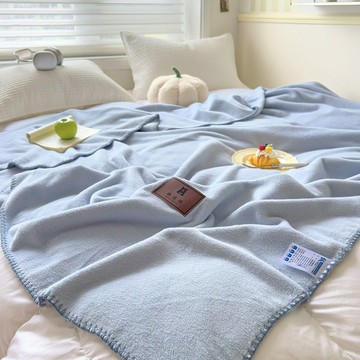 仿羊絨毛毯毛巾被沙發蓋毯辦公室披肩午睡毯子學生宿舍午休空調毯