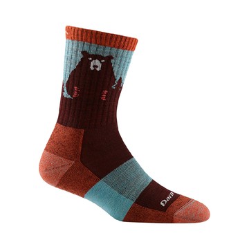 darn tough 美國 女 bear town micro crew lightweight勃