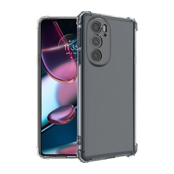 o-one 【o-one】MOTO Edge 30 Pro 美國軍規防摔測試-軍功防摔手機殼 防摔殼(透明)
