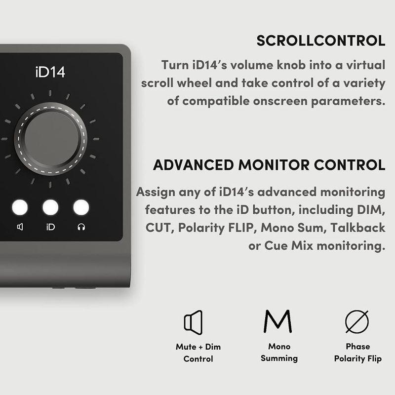 オーディオ機器 audient 「iD14mkII」10in 6out USB3.0対応オーディオ・インターフェース国内正規品