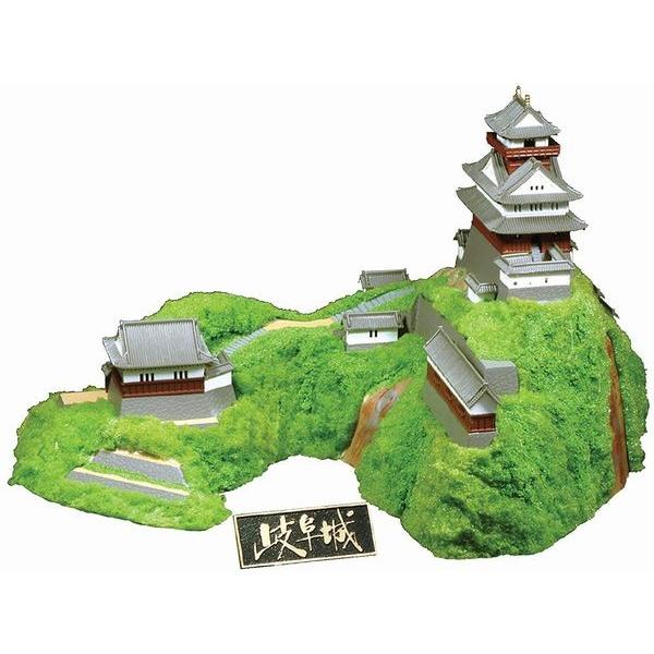 童友社 S27 1/350スケール 日本の名城 岐阜城 プラモデル組立