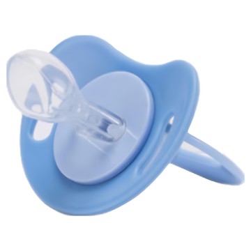 奇哥 安撫奶嘴 0M+  第一階段(新生兒用)  藍色  1個