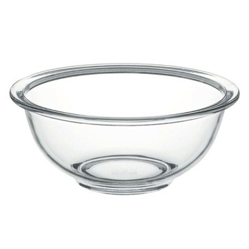 iwaki 玻璃調理碗 日本耐熱認證 適用微波爐 拌沙拉/醃肉/隔水加熱  調理碗  18 x 8cm  1個