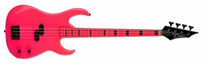 ディーン エレキベース 海外直輸入 Dean Custom Zone Bass, Flourecent Pink