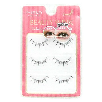 MEKO 無痕假睫毛 舞台濃密  I025  1組