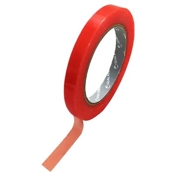 ESTAPE 王佳 超黏紅魔鬼透明雙面膠帶 強力黏著 高黏度固定 多用途  1個