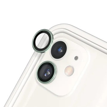 iPhone 12 mini 9H 鏡頭玻璃保護貼 綠
