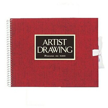 日本 maruman S50A 藝術家素描本圈裝20入 (紅/藍)【領券滿額再折千12/31止】