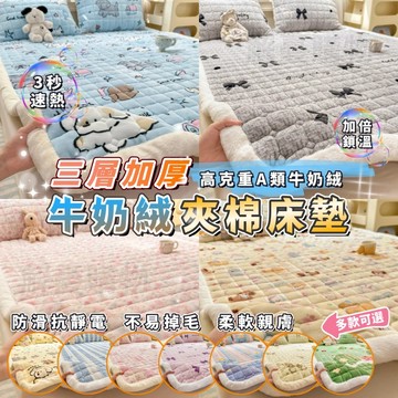 🧡冬季超厚款🧡牛奶絨床墊 軟墊床墊 保暖床墊 榻榻米床墊 加厚床墊 單人雙人床墊 止滑床墊 打地鋪床墊 宿舍床墊 床褥墊