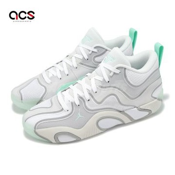 Nike 籃球鞋 Jordan Tatum 3 PF 男鞋 白 綠 緩震 氣墊 FZ6601-005