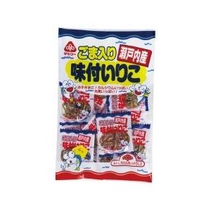 送料無料　ごま入り味付いりこ　2.5g×12×2個　サンコー