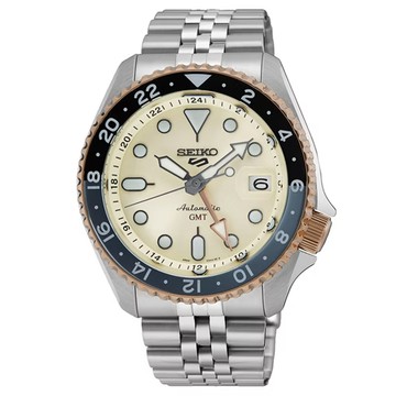 SEIKO 5 Sports 日出之光 限量 SKX GMT機械腕錶 錶 手錶 送禮 (SSK046K1/4R34-00N0S)