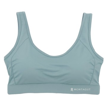[家速配]夢特嬌背扣運動胸衣-藍M
