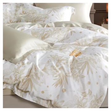 60支純天絲銀離子 3件組 蘭精天絲纖維  床包 + 枕套組  特大  凝香