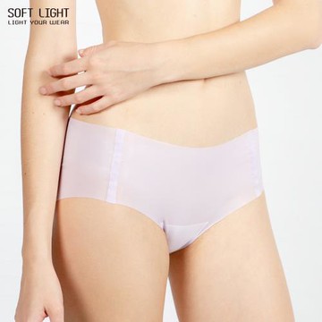 【舒芙蕾】8D 超薄極細纖維 透氣無痕隱形內褲 淺紫/灰色/膚色(6件組) -型