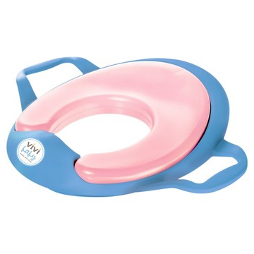 vivibaby PU 軟質兒童輔助便器  粉色 + 藍色