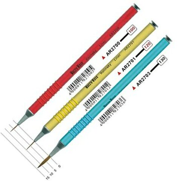 AP 普思 西伯利亞貂毛鋁管3入圭筆組*AR27【領券滿額再折千12/31止】