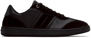 Ferragamo 黑色 Signature 运动鞋