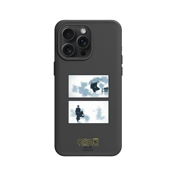 iPhone 15 Pro Max SolidX 黑 - Jujutsu Kaisen 咒術迴戰 S2 - 懷玉・玉折劇照系列-五條悟＆夏油傑雨天款
