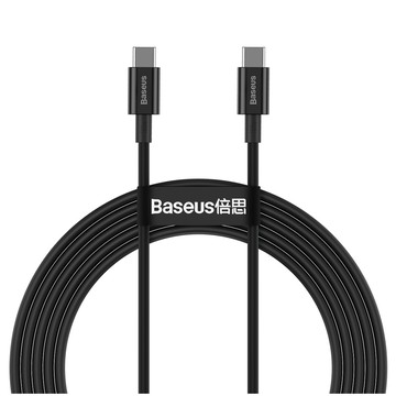 Baseus 優勝系列 雙Type-C快充數據線 100W (2m)