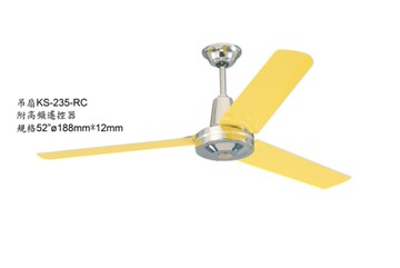 【燈王的店】《台灣製燈王強風吊扇》52吋工業吊扇 附遙控器(馬達保固十年) ☆KS-235-RC