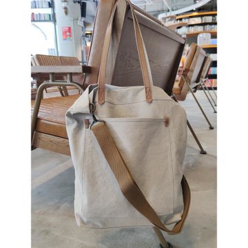 單肩斜挎帆布包大容量放15.6電腦手提男女用學生上班輕便軟牛仔包