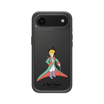 iPhone Air Mod NX -邊框背蓋組合 (相機按鈕) 黑 - Le Petit Prince 小王子 - 正氣凌然小王子