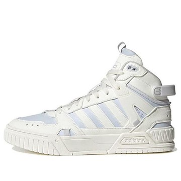 Adidas neo white blue sale