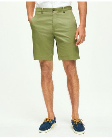 Brooks Brothers Men's 9" Advantage Chino Shorts | Green | Size 30
