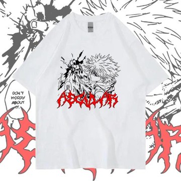 男裝女裝全職獵人Hunter x Hunter短袖奇犽日系動漫印花純棉T恤夏