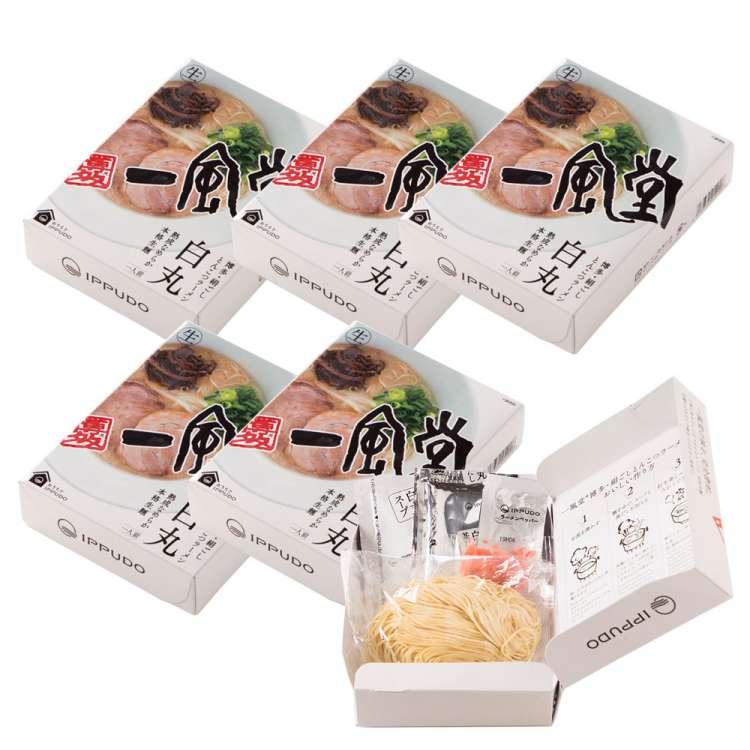 一風堂 白丸箱1食×6箱 らーめん 渡辺製麺 沖縄・離島は配送不可 販売元より直送