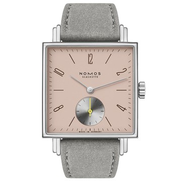 NOMOS Tetra系列 手動上鍊 小秒針 方形機械腕錶 29.5mm/474