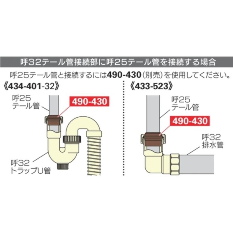 カクダイ トラップ用ジャバラ 434-401-32 | LINEショッピング