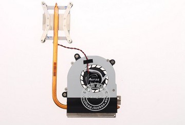 適用于 神舟優雅 A400-D2500 筆記本風扇 HEA44散熱片銅管 器模組