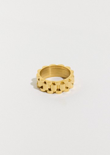 個性寬版・純鋼戒指