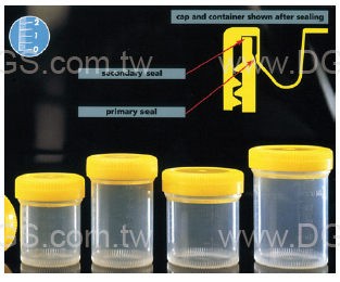 《DELTALAB》安全螺蓋 樣本瓶 Security screw cap containers