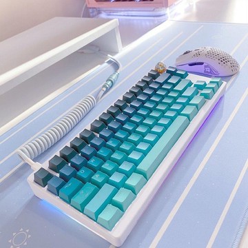 太豪PBT透光 Cubic Profile 142鍵鍵帽