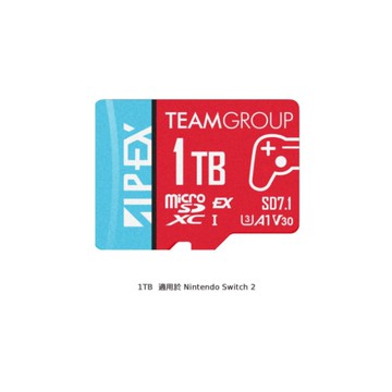 【Team 十銓】APEX SD7.1 MicroSD Express 記憶卡 1TB
