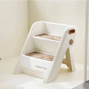 居家家多功能兒童墊腳凳摺疊踩腳凳 洗漱凳(階梯凳 樓梯凳 增高墊腳凳)