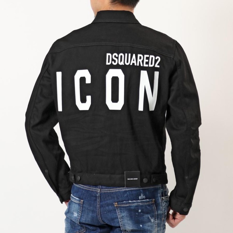 DSQUARED2 ディースクエアード S79AM0023 S30564 Icon Black Denim