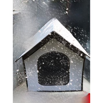 狗屋室外狗窩戶外防雨防寒冬天流浪貓戶外窩四季通用保暖防水房子