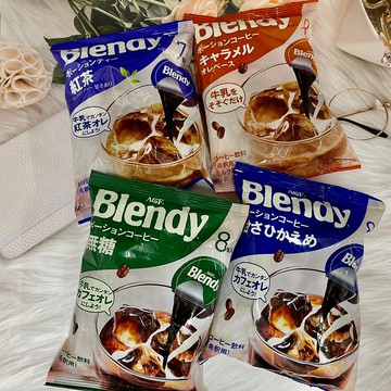 日本 AGF BLENDY 濃縮咖啡球 咖啡膠囊 奶球 茶球 6顆入 新包裝 七種口味｜全店$199免運