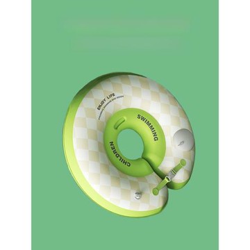 隨充式嬰兒游泳圈0-6個月脖圈PVC 1歲按充氣寶寶泳圈新生兒洗澡圈