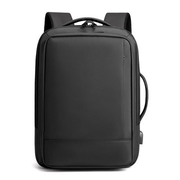 Bag House👜 可擴容雙肩背包男簡約通懃雙肩包高檔大容量電腦包商務旅行包書包  後背包 書包