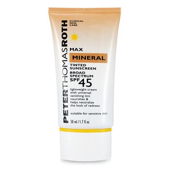 Peter Thomas Roth 彼得羅夫 有色礦物防曬霜 SPF 45 50ml/1.7oz-臉部防曬及古銅粉