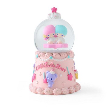 【震撼精品百貨】Little Twin Stars KiKi&LaLa_雙子星小天使~雙子星造型聖誕雪球S-2024聖誕*25057